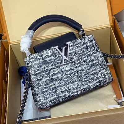 LV Capucines 迷你亮片 M12960,把复古优雅和个