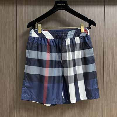 Burberry 经典格纹沙滩裤