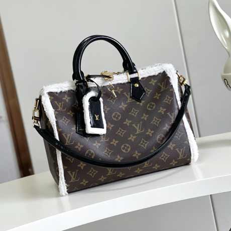 羊毛皮羊毛枕头包M26326