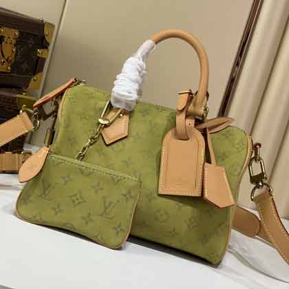 LV Speedy P9 25 苹果绿 M2A411
