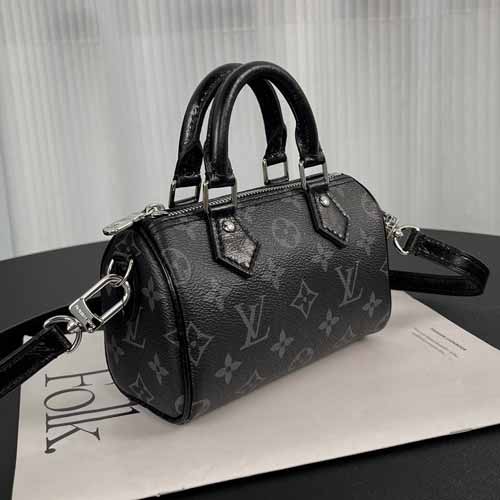 LV黑老花Speedy Nano测评