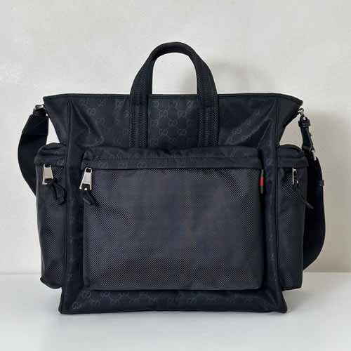 GUCCI 男包 帆布公文包 818962