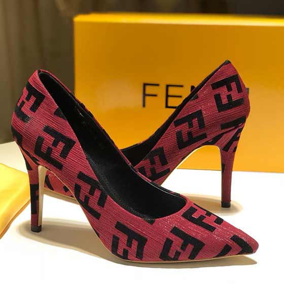 国际品牌芬迪FENDI专柜同款女士新时尚单鞋