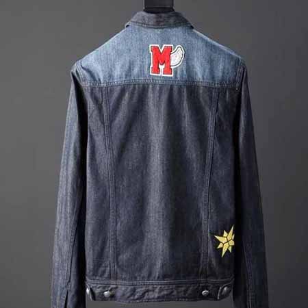 GUCCI春夏系列横款高等定制老虎装饰牛仔夹克