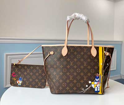 及具传奇色彩NEVERFULL 中号手袋M40995特洛伊