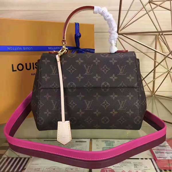 LOUIS VUITTON新款 Monogram Cluny女士手袋M42738