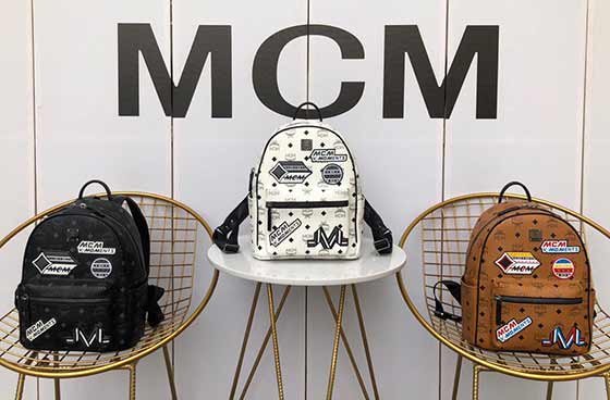 MCM Victory Patch Stark赛车手制服贴花装饰双肩背包