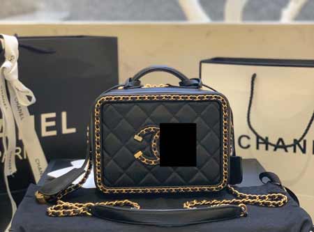 小香Classic Bag 93344小羊皮编织化妆包