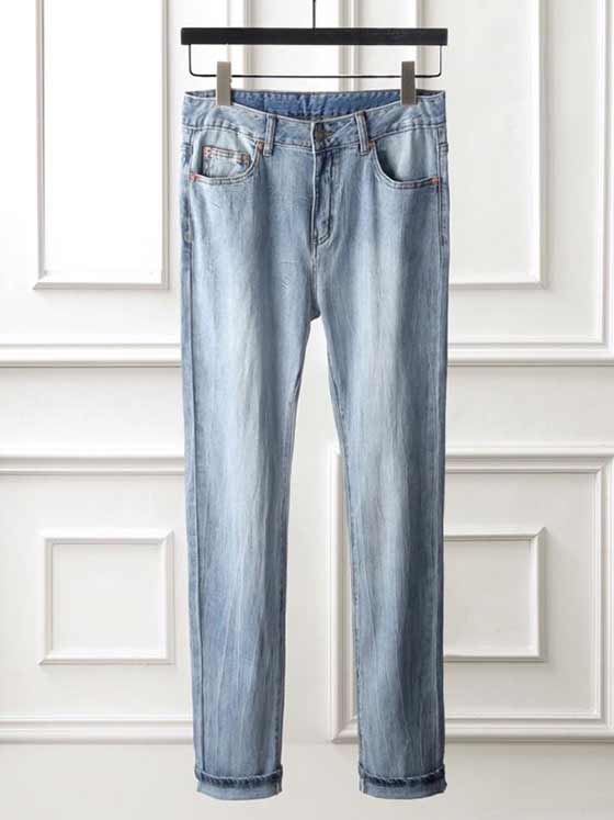 意大利Gucci古奇IT高等定制刺绣狼图腾<a href=/tag/clothes/niuzaiku.html target=_blank class=infotextkey>牛仔裤</a>