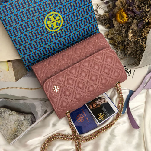 新款toryburch迷你包 高等古金色链条经