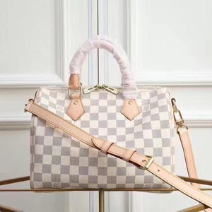 lv Damier Azur 帆布SPEEDY 25 