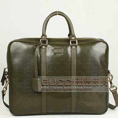 GUCCI/<a href=/tag/pinpai/guqicn.html target=_blank class=infotextkey>古奇</a>2012新款男包201480军绿色