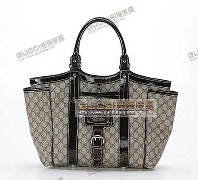 gucci女士包包203517 休闲帆布包手提单肩包