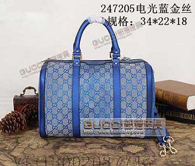 古奇经典双G印花手提斜挎包 247205