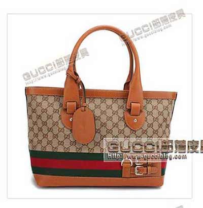 古琦 heritage 中号购物袋257085 高等女士单肩包