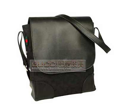 GUCCI限时抢购新款<a href=/men/ target=_blank class=infotextkey>男包</a> 322077黑色时尚品质休闲包办公包男包