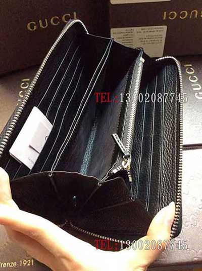 长款手拿包 全皮钱包 大品牌气质必备 328318黑