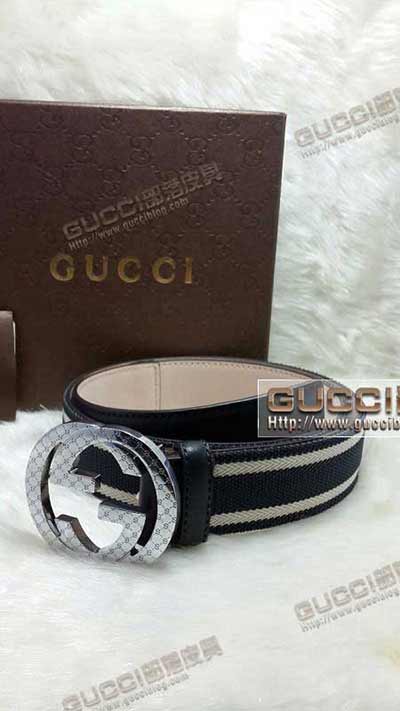 古奇经典皮带 gucci男女士通用款牛皮真皮腰带G4107