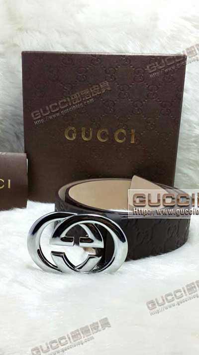 正品专卖店<a href=/gucci-belt/ target=_blank class=infotextkey>古驰皮带</a>商务男款牛皮铜扣腰带G453