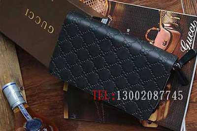 香港正品代购男士长款钱包钱夹专卖店全皮手拿包 G944801