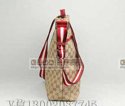 热消男女通用包单肩斜挎包古琦189751酷奇帆布