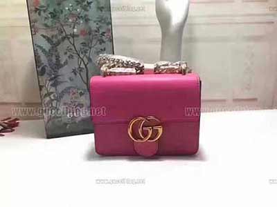 gucciGG Marmont非常原单皮系列链带肩背包431384