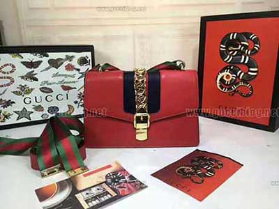 gucci高等原单 非常火的Sylvie少女包