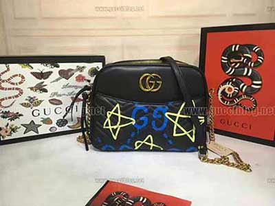 gucci专卖店品质原单货 443499彩印全皮