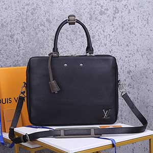 手提包ARMAND 中号公文包名品商务休闲包LV男包单肩斜挎包M55227