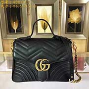 GUCCI古奇 专柜品质 采用进口牛皮 原厂五金！精致做工 獨家实物拍照 质量如图可见 款号：498110尺寸：26.5*19.5*11