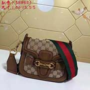 gucci古奇GUCCI新款唐嫣同款火热来袭 原单 实物实拍！型号: 384821尺寸：宽20*高15.5*侧宽5颜色：棕色