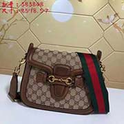 gucci古奇GUCCI新款唐嫣同款火热来袭 原单 实物实拍！型号: 383848尺寸：宽25*高18.5*侧宽7颜色：棕色