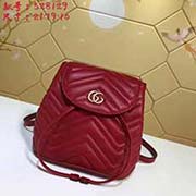 gucci古奇GUCCI新款 专柜品质 采用进口牛皮 原厂五金！精致做工 獨家实物拍照 质量如图可见 款号: 528129尺寸：宽21*高19*侧宽10颜色：红色
