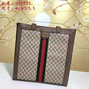gucci古奇GUCCI新款原单品质 皮质柔软 细节登场 2018新购物袋 超级大包很能装 包配小pouch 可以放随身东西 搭配红绿条整体复古韵味非常美 凹造型尤物 款号: 519335尺寸:宽4