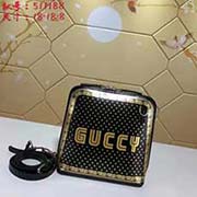 GUCCI古奇 专柜品质 采用进口牛皮 原厂五金！精致做工 獨家实物拍照 质量如图可见 款号：511188尺寸：宽18*高18*侧宽8颜色：黑色