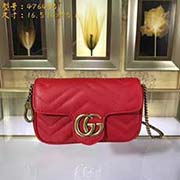 GUCCI古奇 专柜品质 采用进口牛皮 原厂五金！精致做工 獨家实物拍照 质量如图可见 款号：476433尺寸：16.5*10.2*5.1