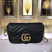 GUCCI古奇 专柜品质 采用进口牛皮 原厂五金！精致做工 獨家实物拍照 质量如图可见 款号：476433尺寸：16.5*10.2*5.1