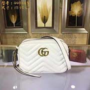 小号GUCCI古奇 专柜品质 采用进口牛皮 原厂五金！精致做工 獨家实物拍照 质量如图可见 尺寸：18*12*6款号：448065