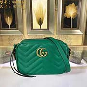 小号GUCCI古奇 专柜品质 采用进口牛皮 原厂五金！精致做工 獨家实物拍照 质量如图可见 尺寸：18*12*6款号：448065