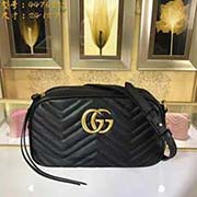 大号GUCCI古奇 专柜品质 采用进口牛皮 原厂五金！精致做工 獨家实物拍照 质量如图可见 尺寸：24*13*7款号：447632