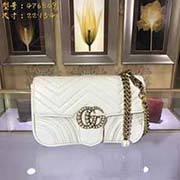 GUCCI古奇 专柜品质 采用进口牛皮 原厂五金！精致做工 獨家实物拍照 质量如图可见 款号：476809尺寸：22*13*4