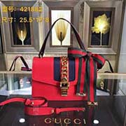 GUCCI古奇 专柜品质 采用进口牛皮 原厂五金！精致做工 獨家实物拍照 质量如图可见 款号：421882尺寸：25.5*17*8