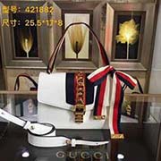 GUCCI古奇 专柜品质 采用进口牛皮 原厂五金！精致做工 獨家实物拍照 质量如图可见 款号：421882尺寸：25.5*17*8