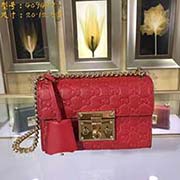 GUCCI古奇 专柜品质 采用进口牛皮 原厂五金！精致做工 獨家实物拍照 质量如图可见 款号：409487尺寸：20*12.5*8