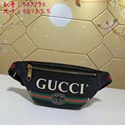 gucci古驰 GUCCI新款 世界瞩目的包包——Gucci print leather 随性别致的腰包宛如实用的饰品 为时髦人士轻装出行注入别样活力款号: 527792尺寸：宽22*高13*侧宽5.