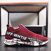 2018独家新款off-white-GUCCi联名国外限量版高端版本最新懒人休闲鞋 品质 时尚个性潮流休闲 超柔软生胶大底 进口飞织透气防臭 论材料做工完胜市场所有版本 最高高端版本品质出货 实物拍摄