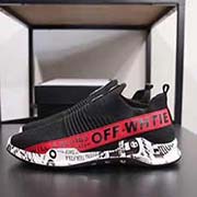 2018独家新款off-white-GUCCi联名国外限量版高端版本最新懒人休闲鞋 品质 时尚个性潮流休闲 超柔软生胶大底 进口飞织透气防臭 论材料做工完胜市场所有版本 最高高端版本品质出货 实物拍摄