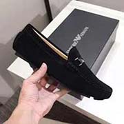 Armani阿玛尼 2018时尚经典男鞋 高品质 休闲豆豆男鞋 大师级设计创造时尚 成功男士品味助力 防滑出行 休闲 旅游 佳选择! 材质:意大利进口磨砂皮 内里:舒适透气猪里 大底:原版复刻大底
