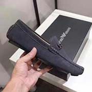Armani阿玛尼 2018时尚经典男鞋 高品质 休闲豆豆男鞋 大师级设计创造时尚 成功男士品味助力 防滑出行 休闲 旅游 佳选择! 材质:意大利进口磨砂皮 内里:舒适透气猪里 大底:原版复刻大底
