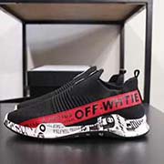 2018独家新款off-white-GUCCi联名国外限量版高端版本最新懒人休闲鞋 品质 时尚个性潮流休闲 超柔软生胶大底 进口飞织透气防臭 论材料做工完胜市场所有版本 最高高端版本品质出货 实物拍摄